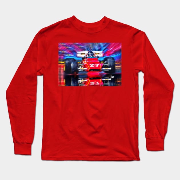 Jacky Ickx Long Sleeve T-Shirt by DeVerviers